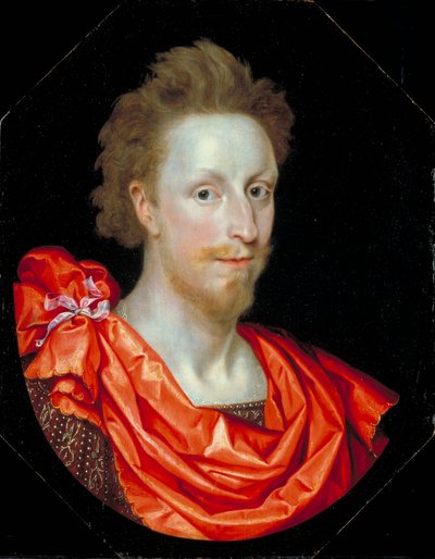 Portrait of a Man in Classical Dress, possibly Philip Herbert, 4th Earl of Pembroke by Marcus Garret Gheeraerts the Younger